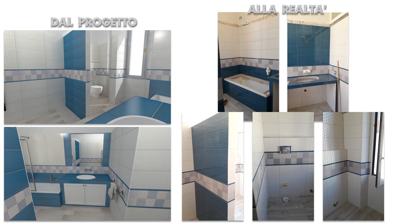 Bagno: dal progetto alla realtà