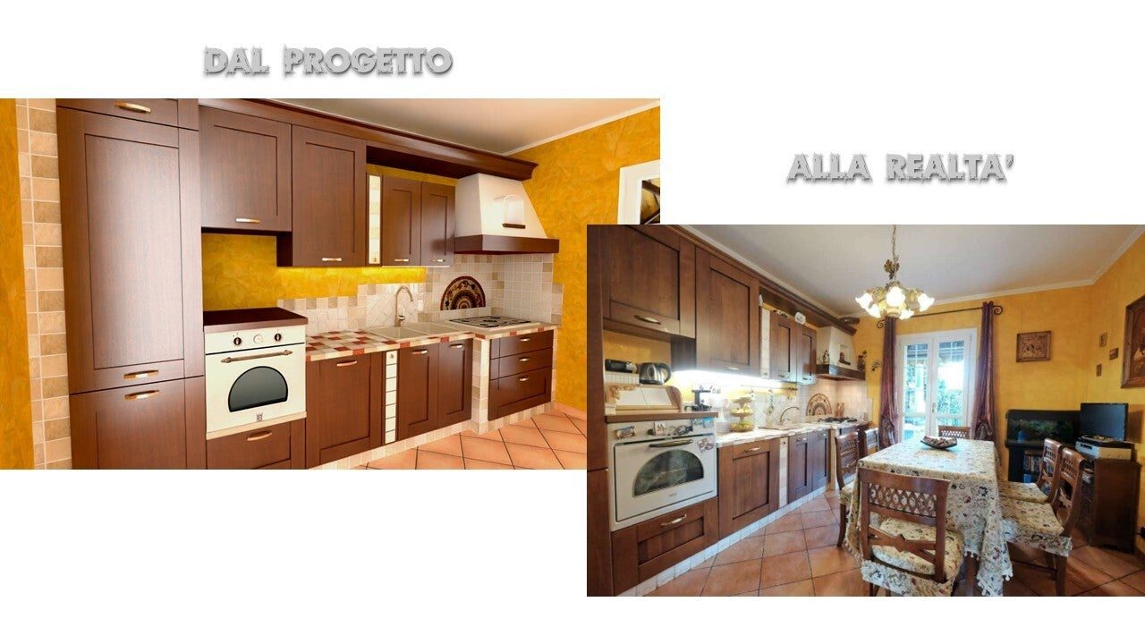 Cucina: dal progetto alla realtà